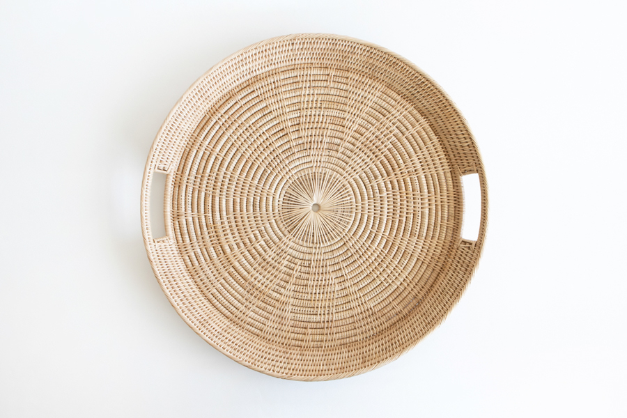 Frangipani Rattans - Round Tray 藤編圓托盤