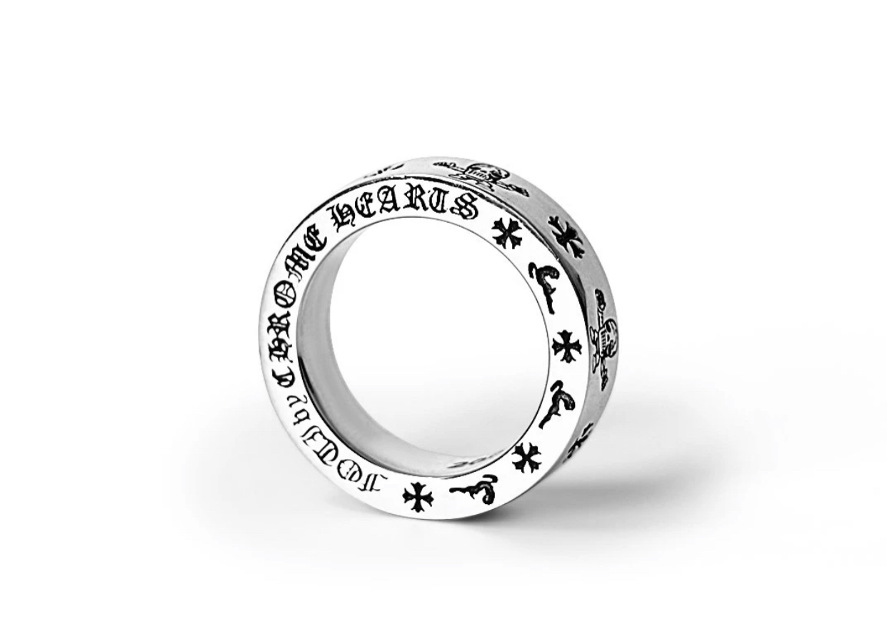 Chrome Hearts 6mm Foti Harris Teeter Spacer Ring