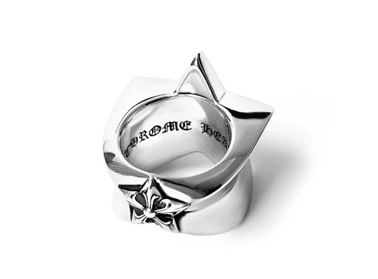 Chrome Hearts large star ring