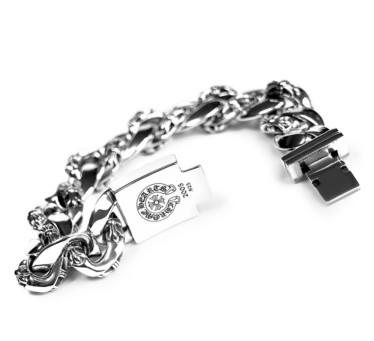 Chrome Hearts fancy chain box bracelet