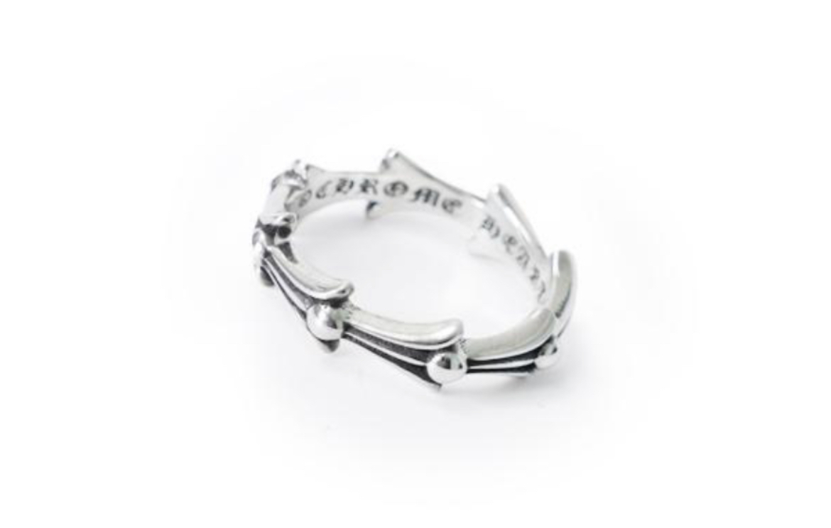 Chrome hearts cross 2025 tail ring