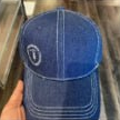 [S] TRUSSARDI BASEBALL HAT DENIM,DARK DENIM, 8055720123050 (STJ76)