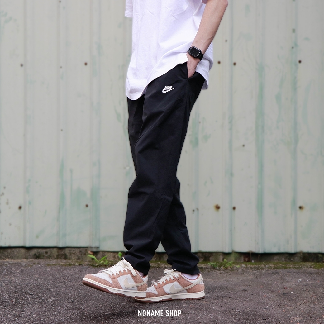 NIKE NSW Sportswear 梭織 字勾 運動 休閒長褲 (男款)