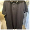 [S] TRUSSARDI T-SHIRT POLO COTTON PIQUET,BLACK, 52T00695-1T006282-K299 [FINAL SALE] (STJ77)
