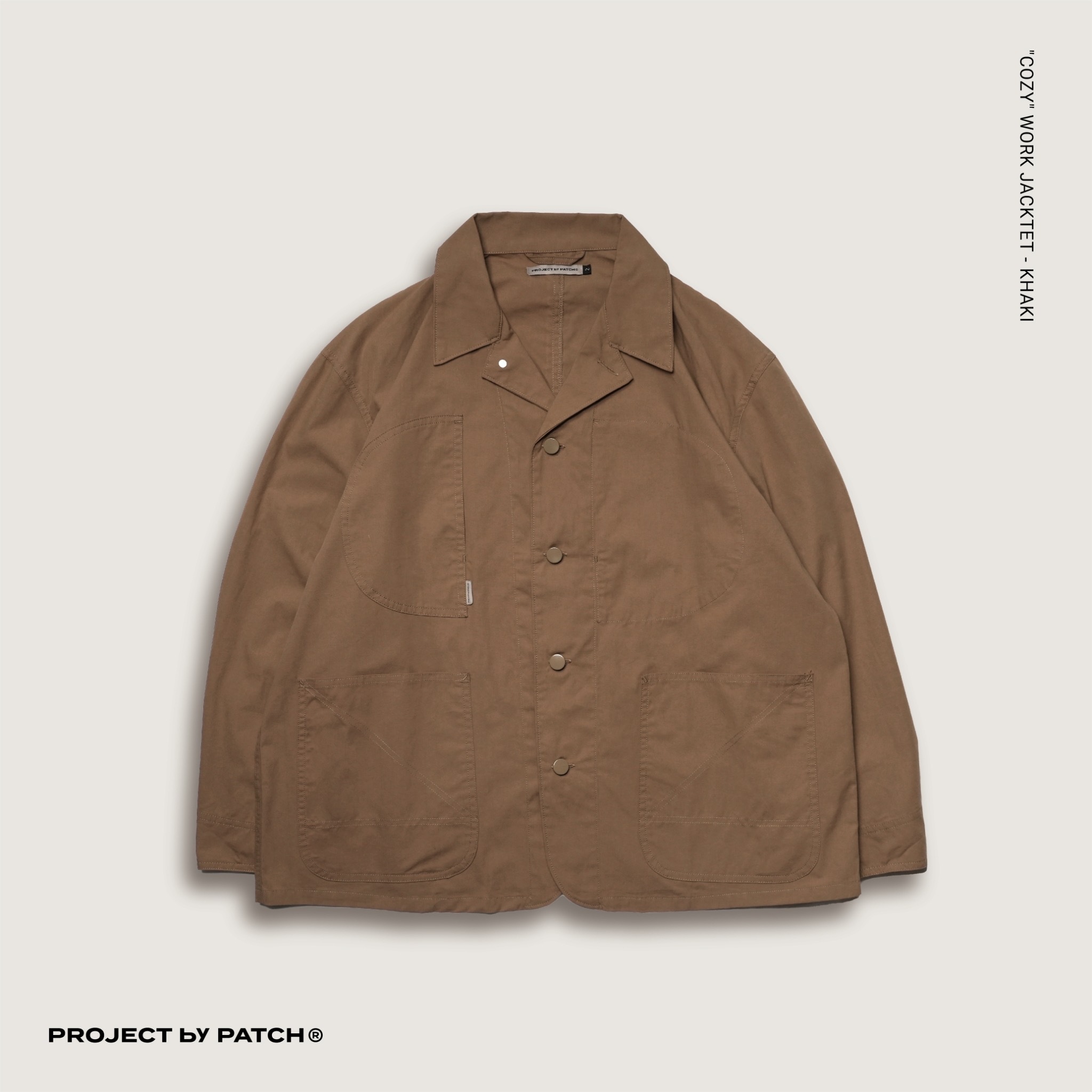 P.B.P - "COZY" WORK JACKTET - Khaki