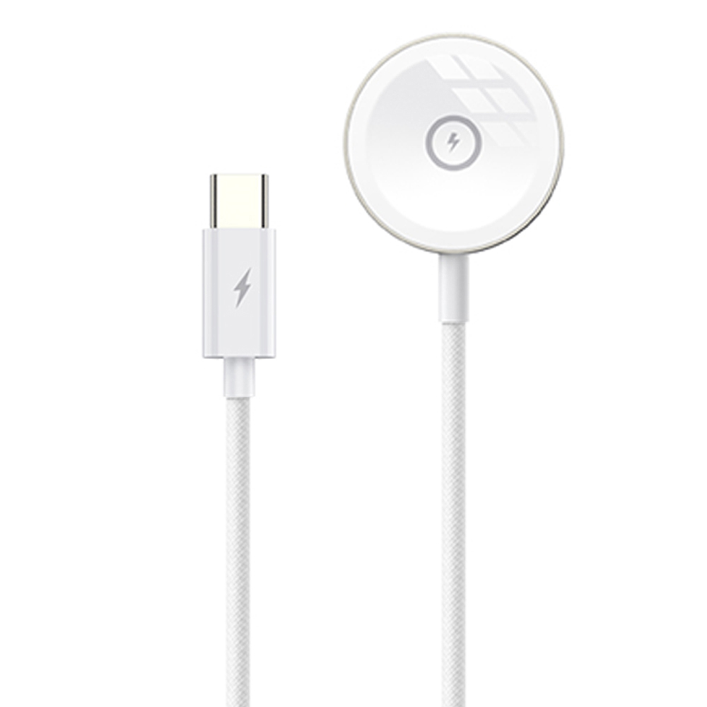 TOTU 拓途 USB-C TO Apple Watch//Ultra/SE全系列 磁吸充電器充電線連接線 鋅系列 1M