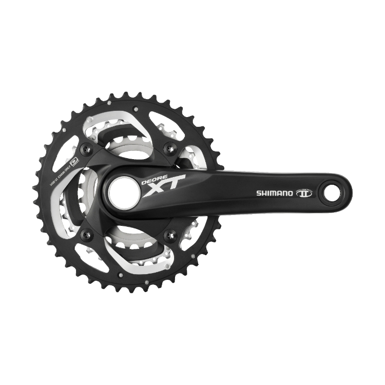 クランク　Deore XT FC-M780 165mm Shimano Crank Chainset XT M780 42/32/24 180 SR : Amazon.co