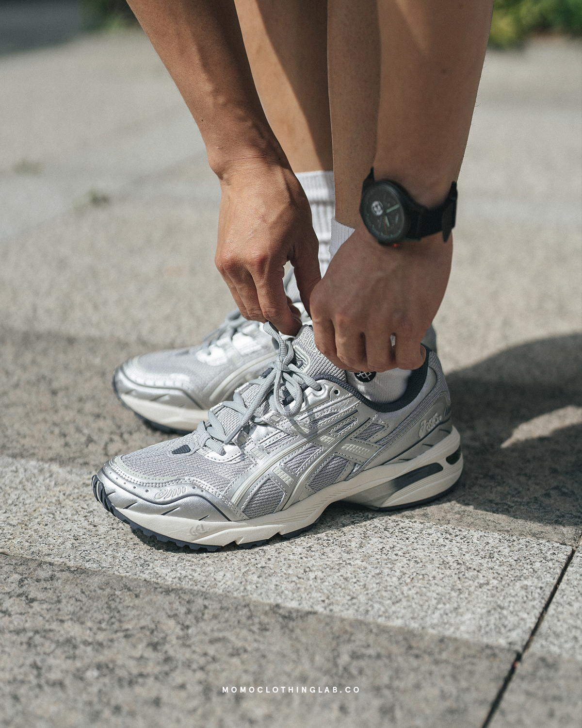 ASICS GEL-1090 運動休閒鞋 銀灰 1203A241-020