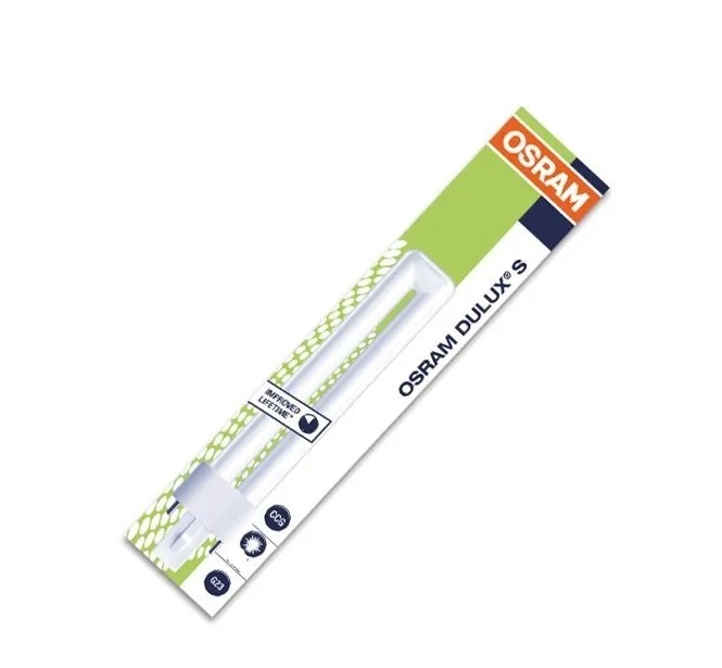 OSRAM DULUX COMPACT 7W 2700K / 4000K 插腳式熒光燈（S 型）