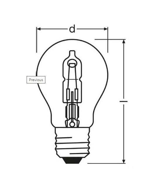 歐司朗 ECO PRO CL A 30W E27 HALOGEN ECO PRO CLASSIC A