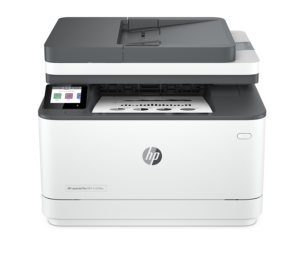 LaserJet Pro MFP 3103fdw  黑白雷射無線傳真事務機 (3G632A)
