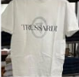 [S] TRUSSARDI T-SHIRT JERSEY PURE COTTON,WHITE, 52T00699-1T0026284-W001 (STJ83)