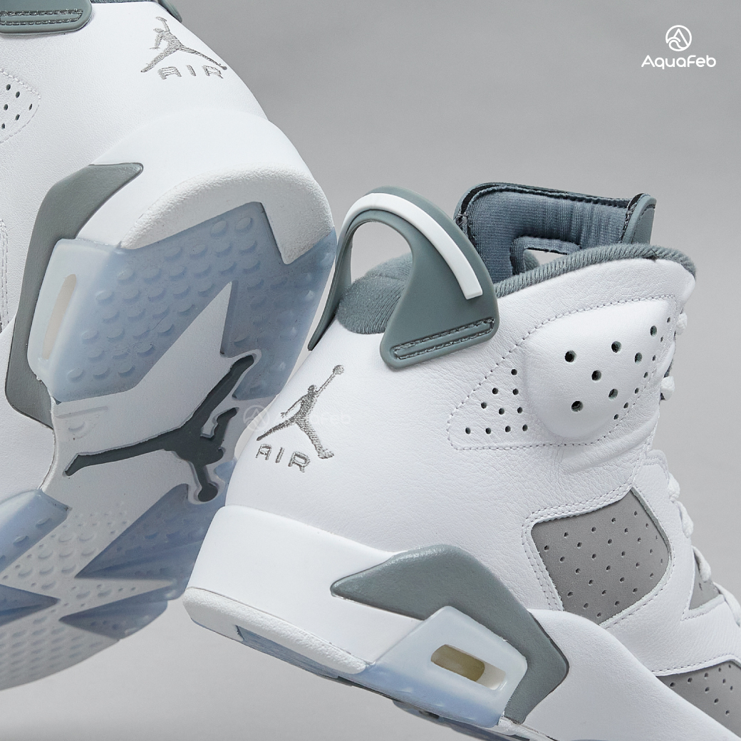 Nike Jordan 6 Retro Cool Grey 男白灰經典喬丹運動休閒鞋CT85...