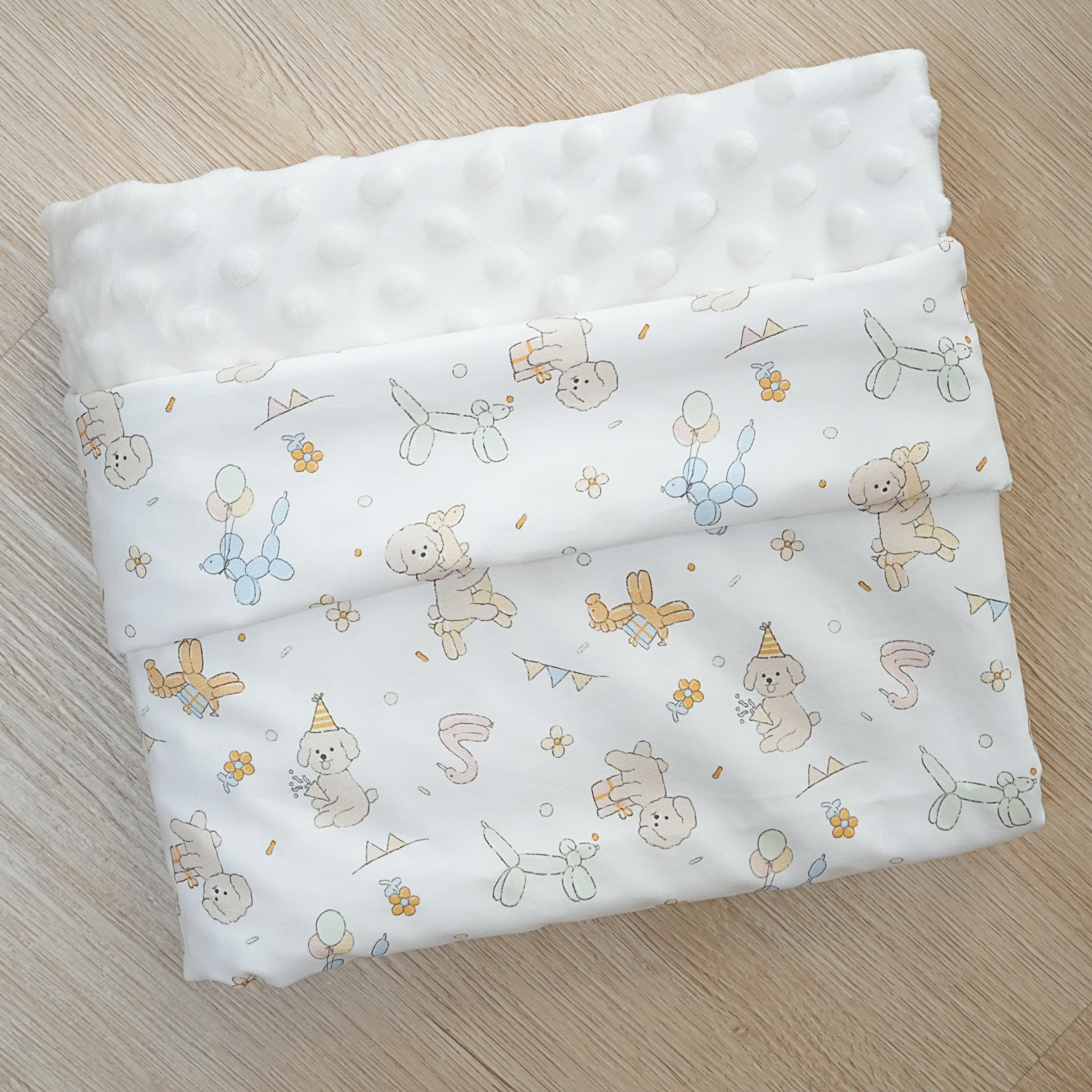 Hi Y.P store-舒眠毯-派對狗狗