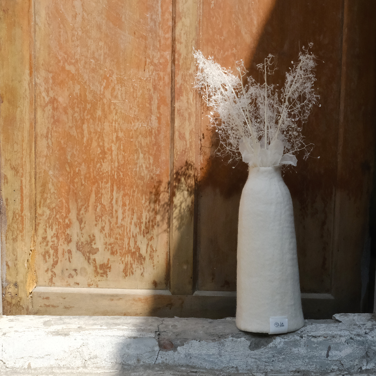 樂洋＋ collection / 手工居家花瓶 / 白色 / XL