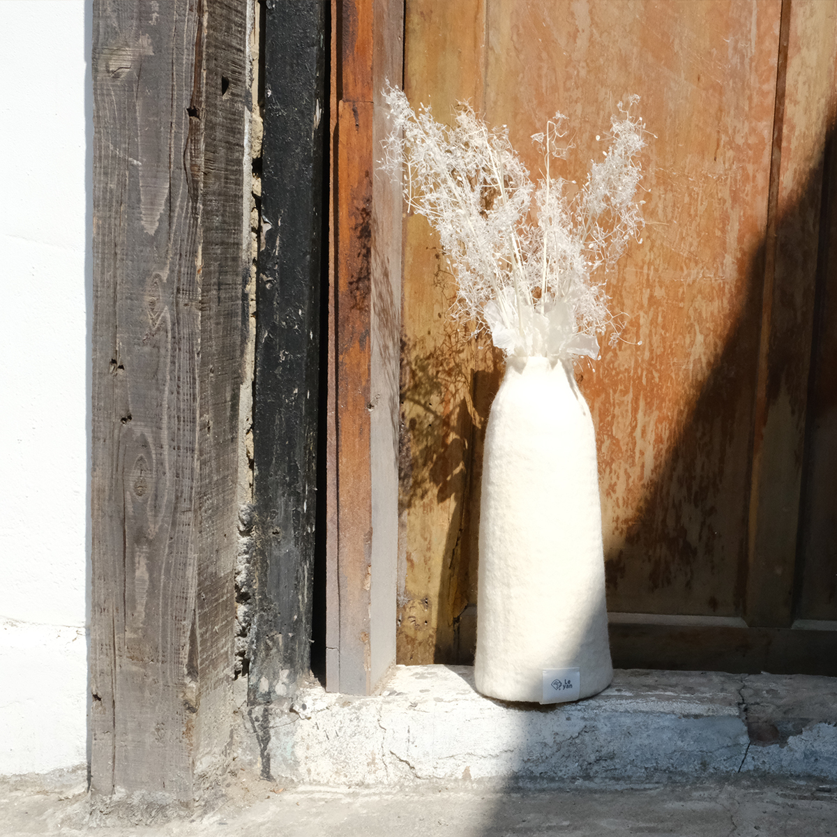 樂洋＋ collection / 手工居家花瓶 / 白色 / XL