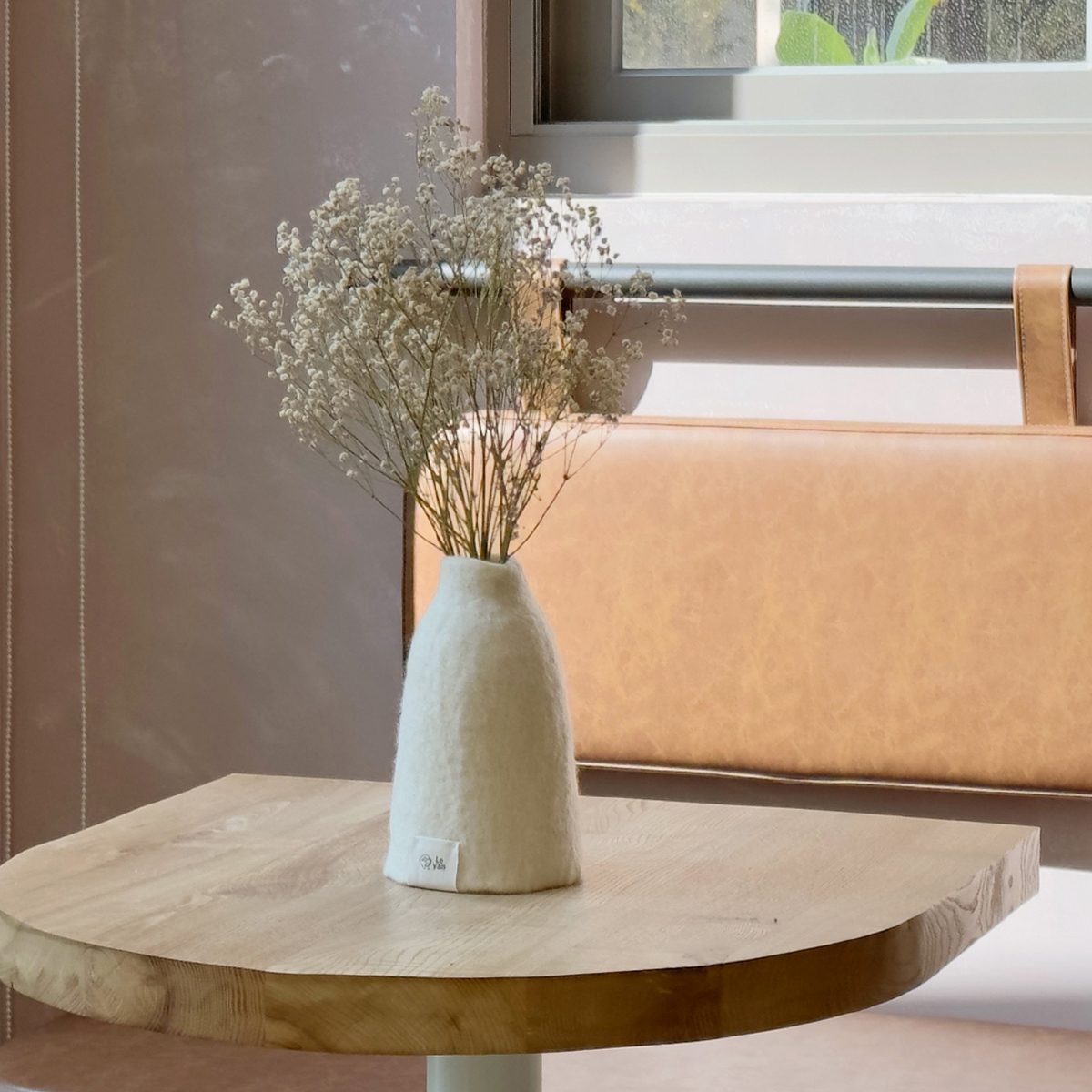 樂洋＋ collection / 手工居家花瓶 / 白色 / L