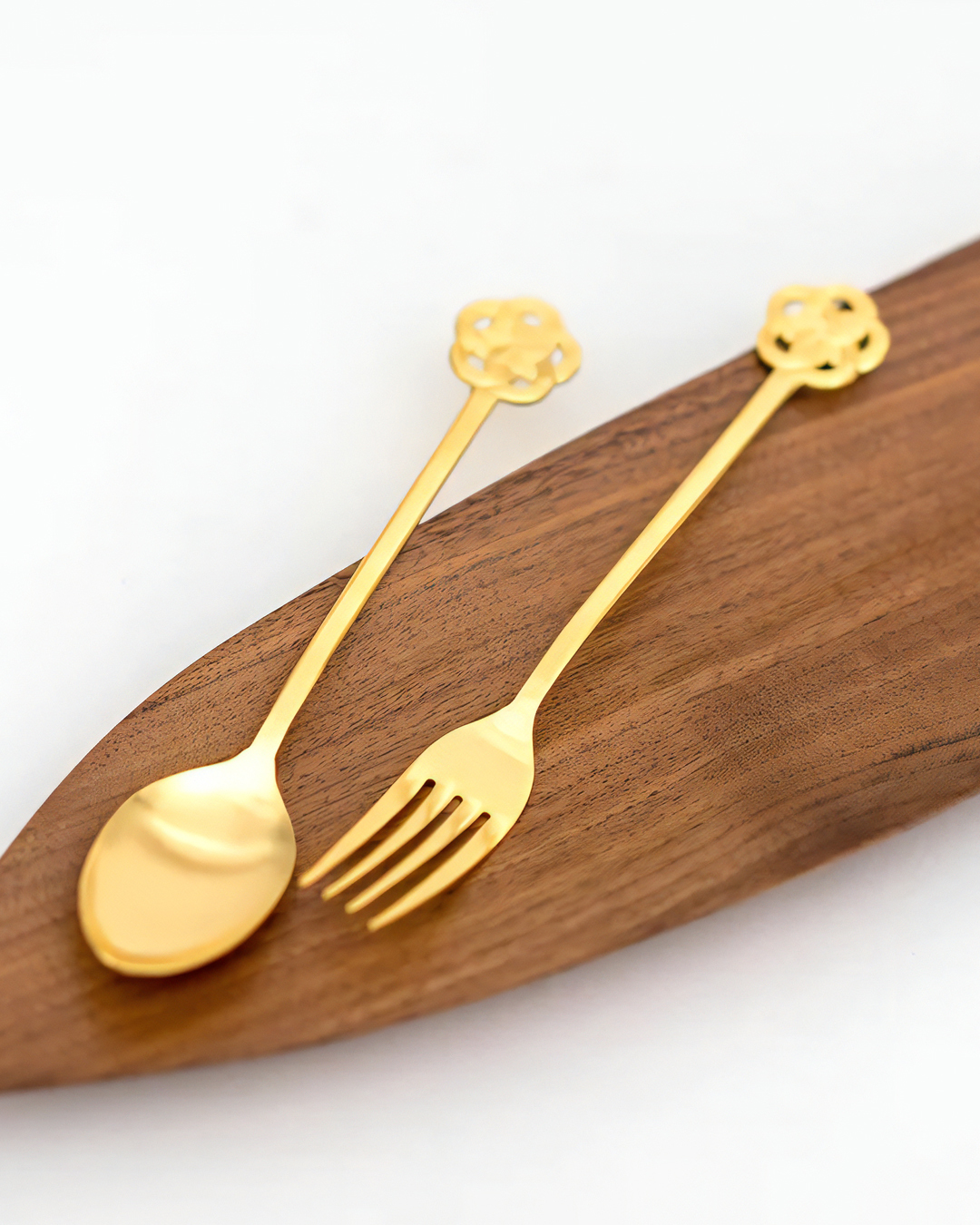 mizuhiki Dessert Fork Gold｜élfin