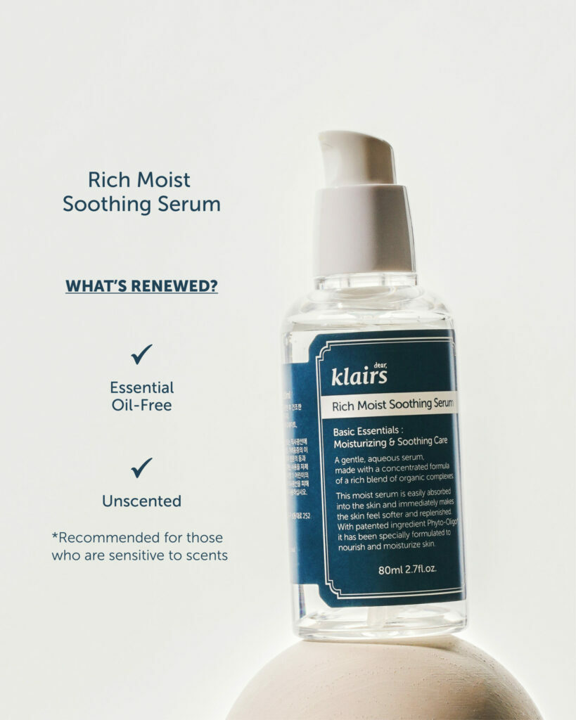Dear Klairs Rich Moist Soothing Serum 80ml (Exp 2026-01-12)