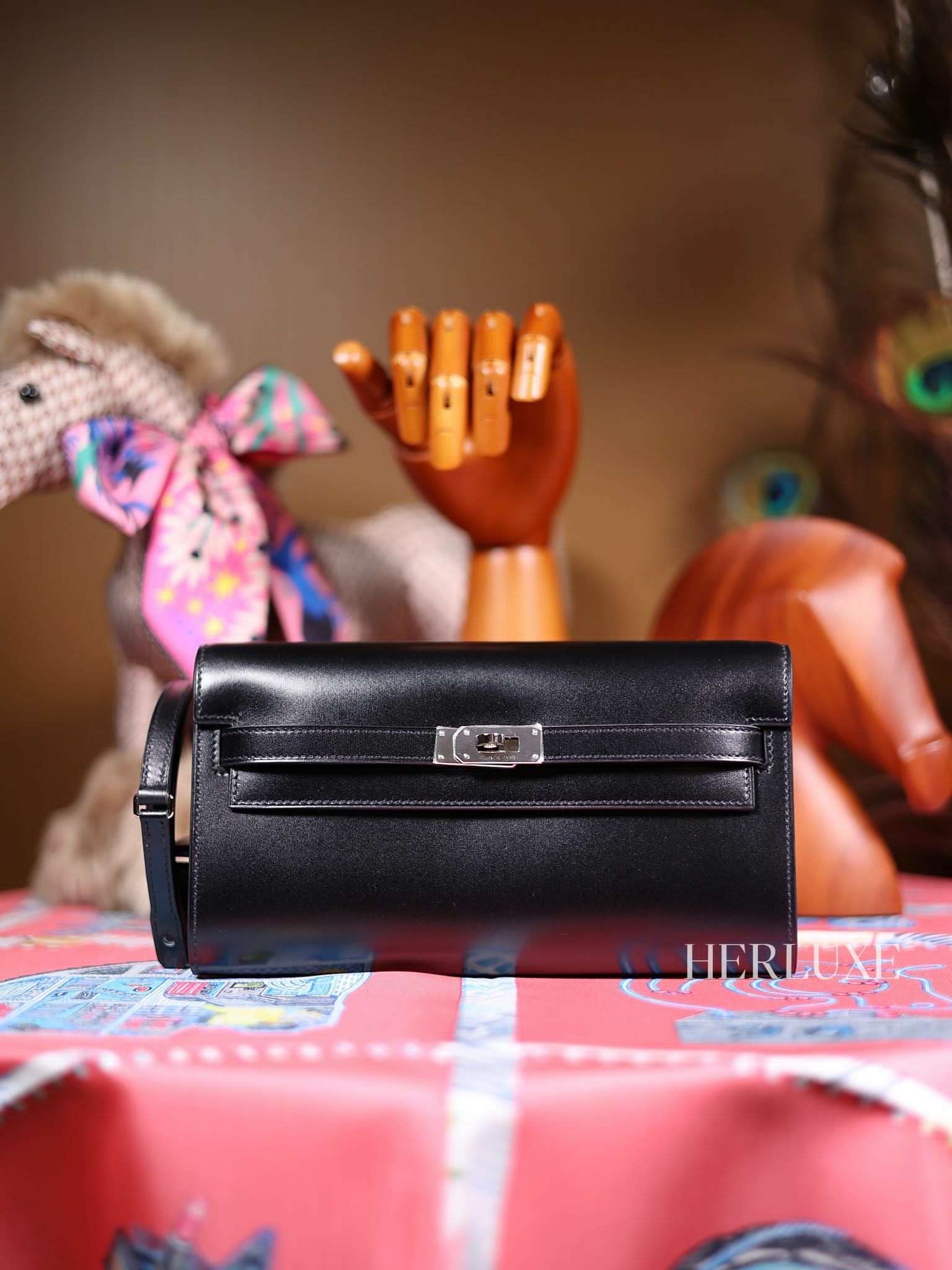 Kelly to go 89 noir ck box W