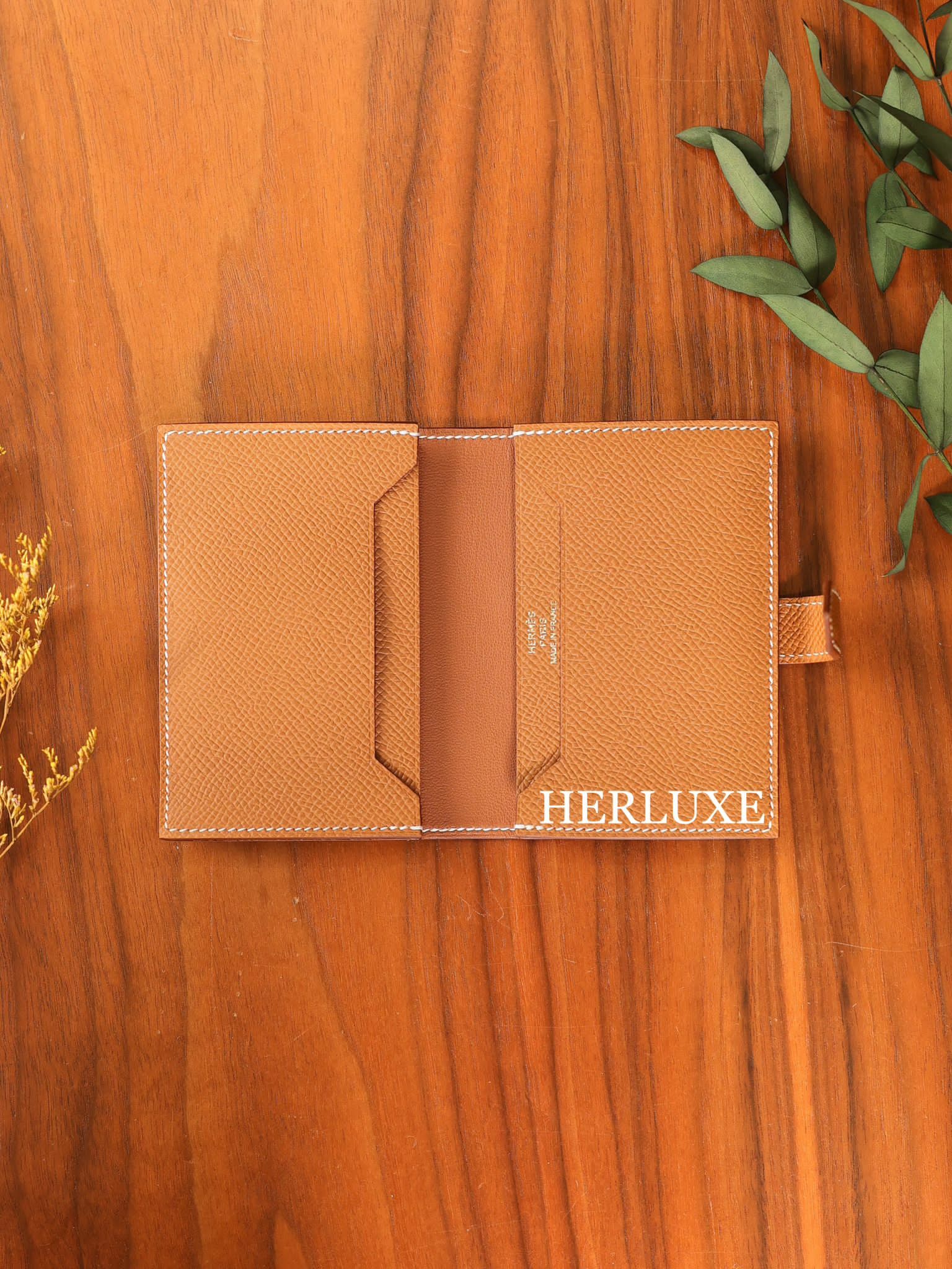 Bearn mini card holder 37 gold cc epsom