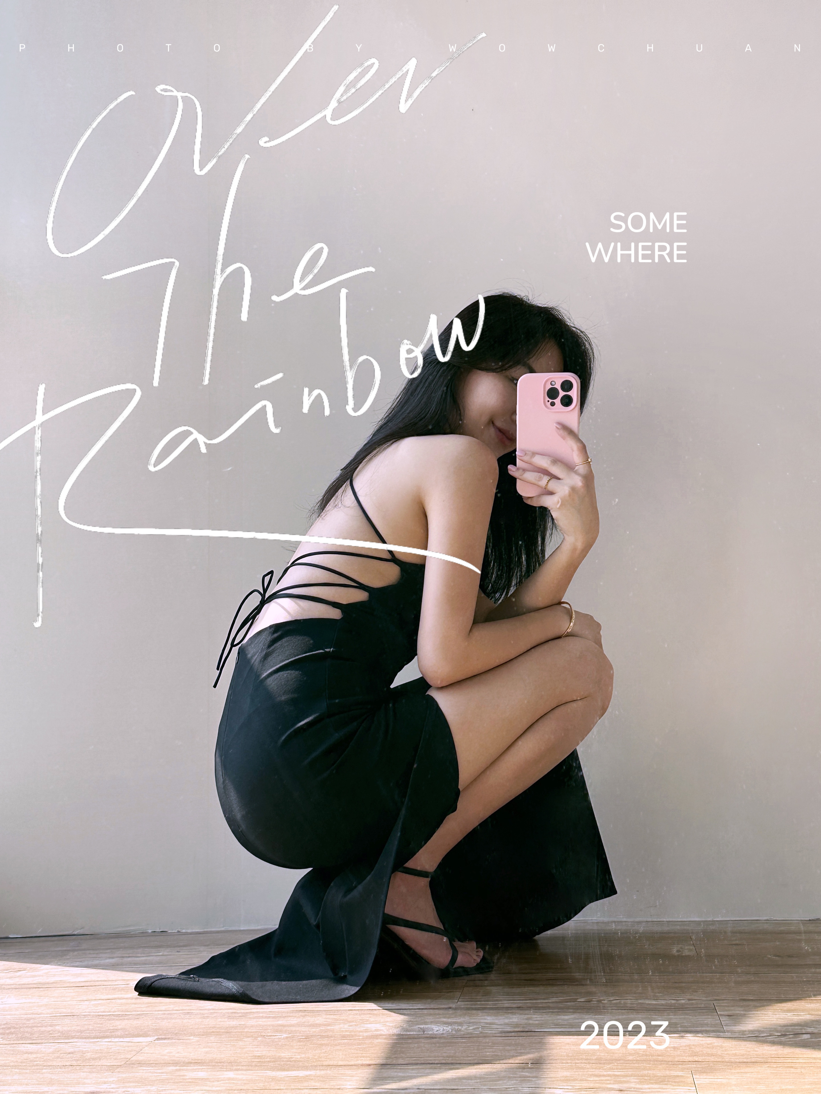 Indicators 女神指標 綁帶露背開衩長洋裝