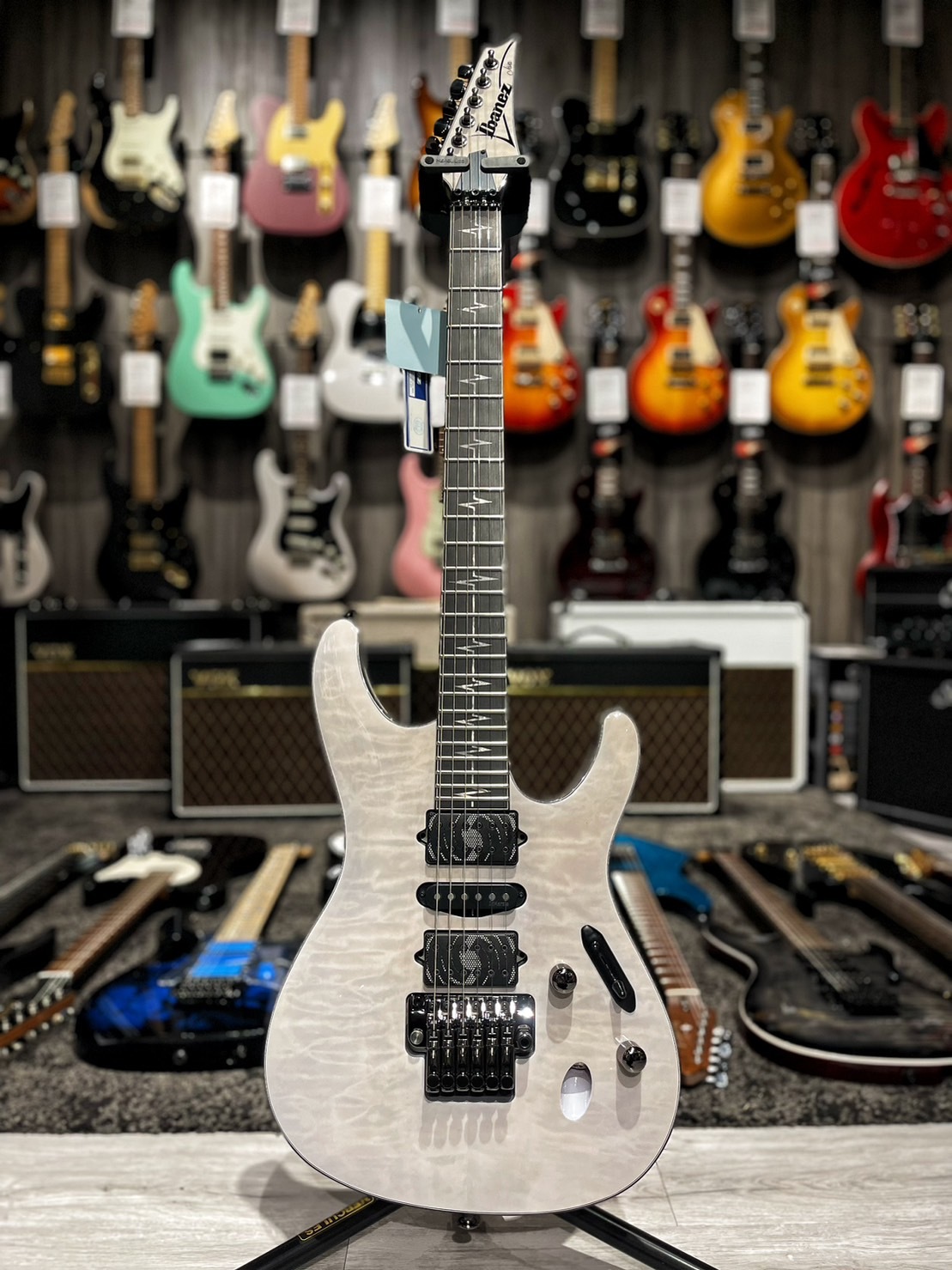 Ibanez JIVAX2 Nita Strauss Signature - Ghost 電吉他 公司貨 【宛伶樂器】