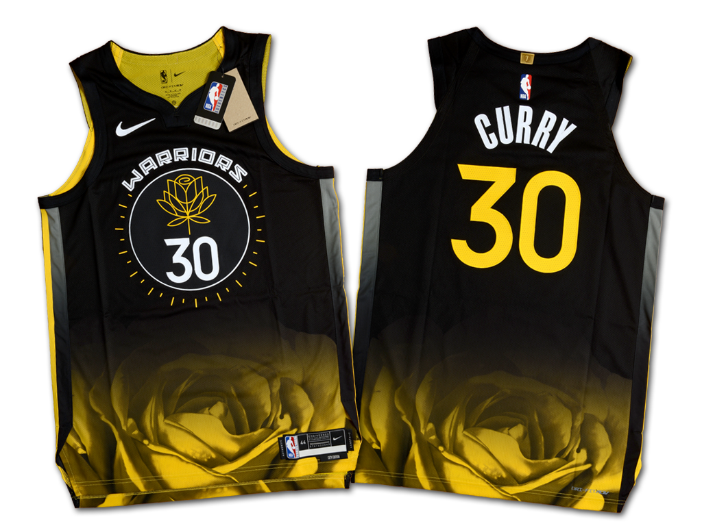 Nike NBA 金州勇士隊 Stephen Curry 城市版 球員版 球衣