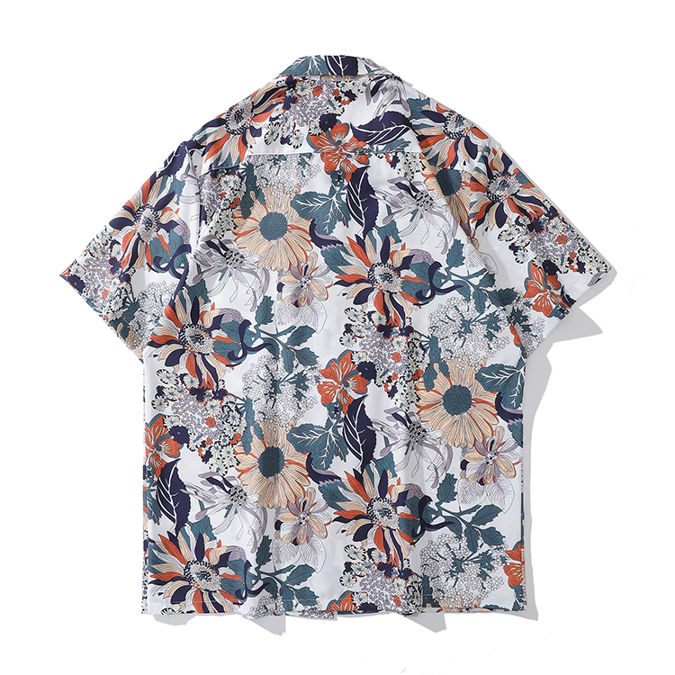 花襯衫 古巴領 日系花卉