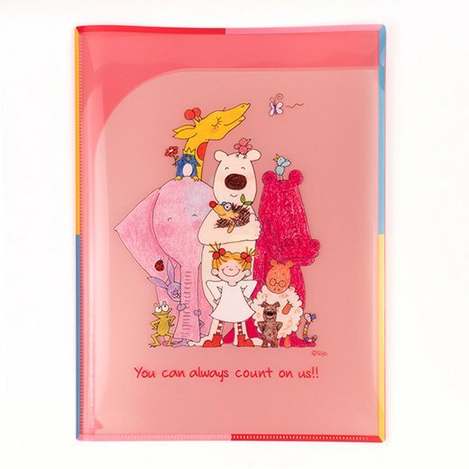 COCO與朋友 4個口袋 A4資料夾｜COCO and Wondrous Gang 日本Greeting Life