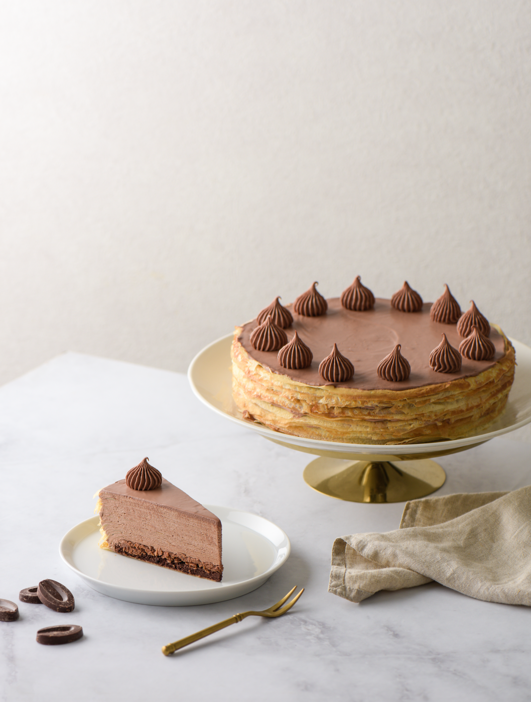 法芙娜巧克力千層