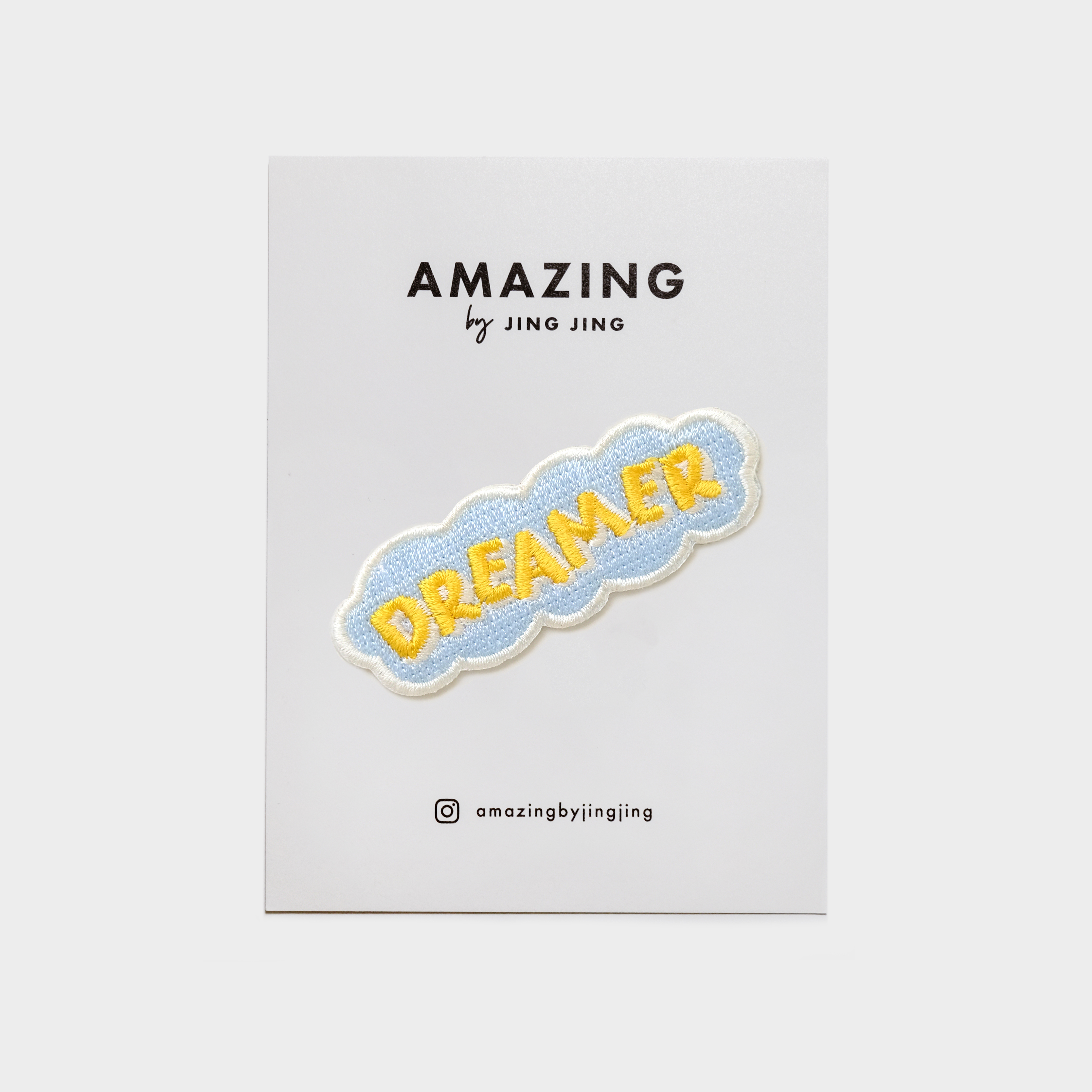 Amazing by Jing Jing 刺繡布貼 - DREAMER