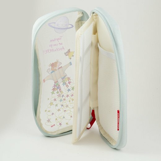 COCO醬_白色 長型筆袋 Tidy收納包｜COCO and Wondrous Gang 日本