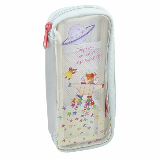 COCO醬_白色 長型筆袋 Tidy收納包｜COCO and Wondrous Gang 日本