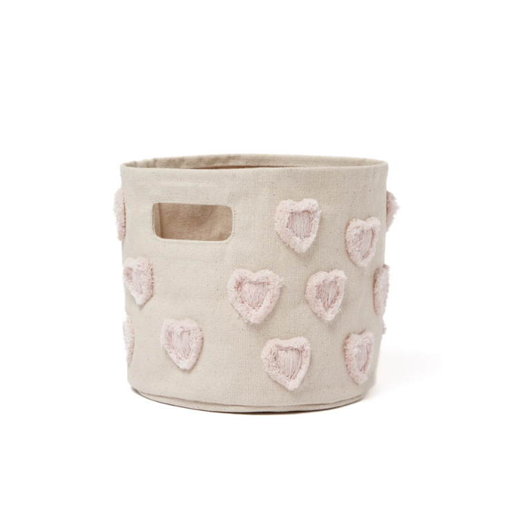 Pehr│Novelty Storage愛心收納籃．Mon Cheri