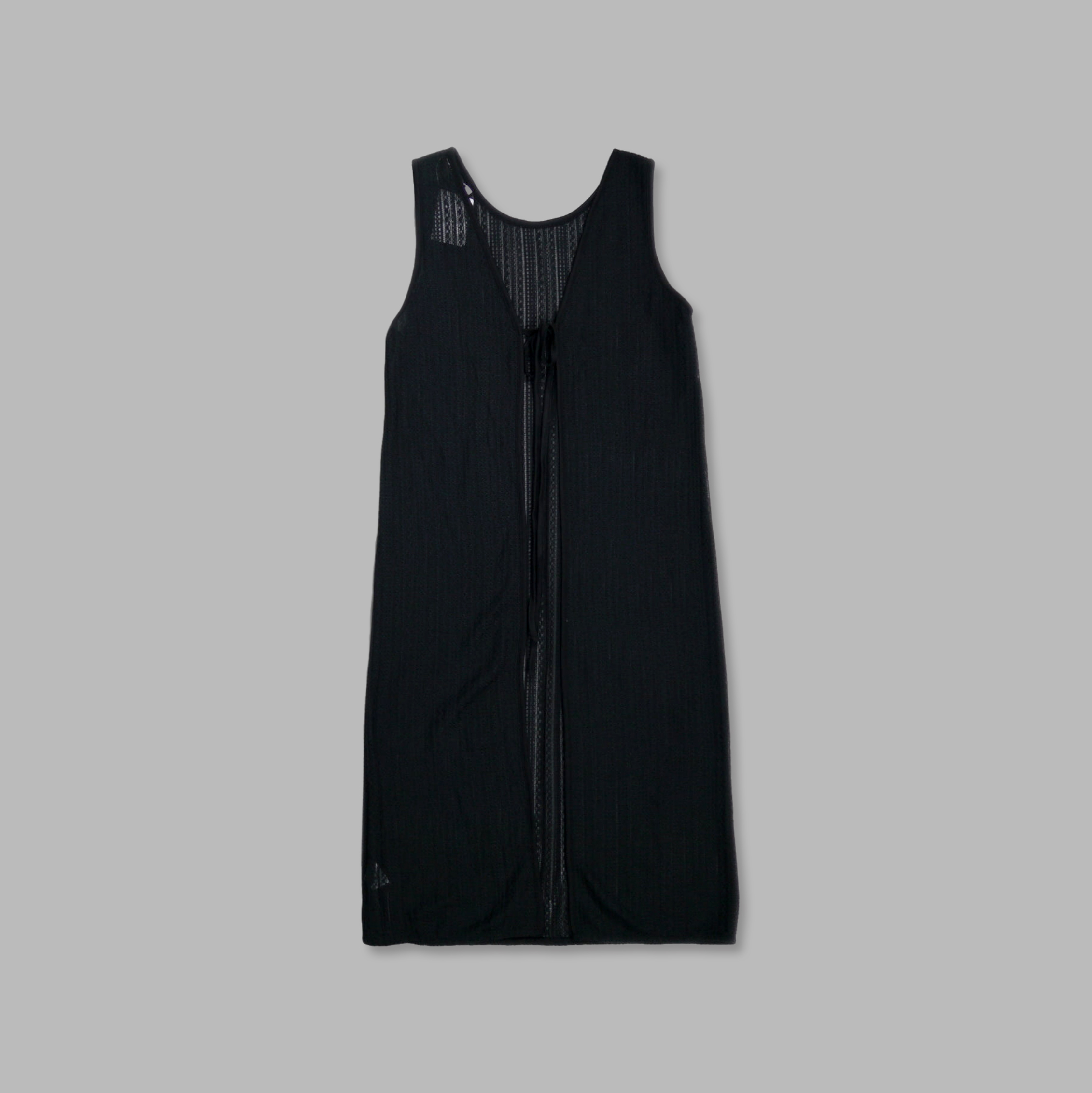 J.P.L. 開襟織花繫帶長罩衫 ‹ 2 Way › ╭ 2色 ╮