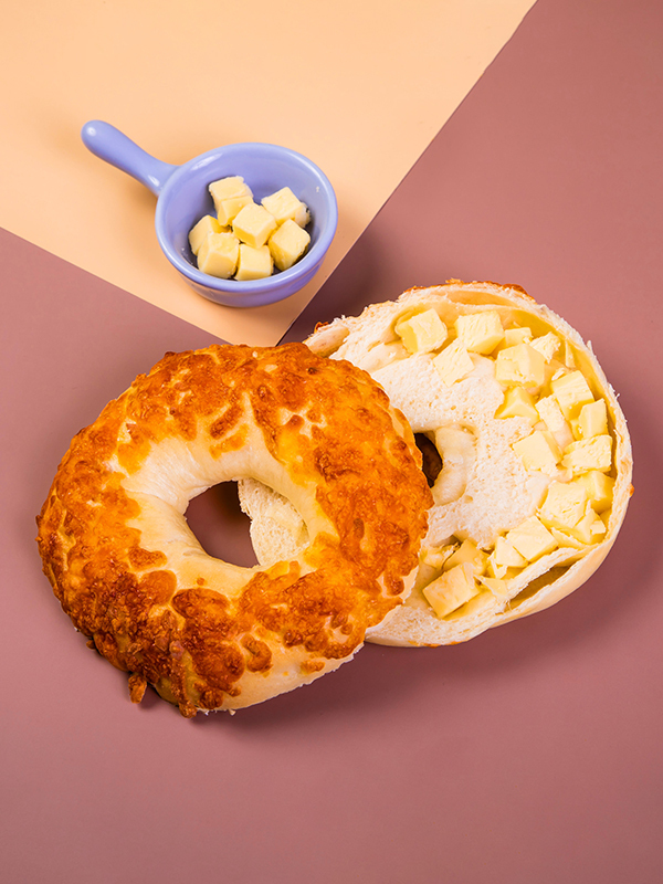 高達起士貝果(冷凍)-2入組