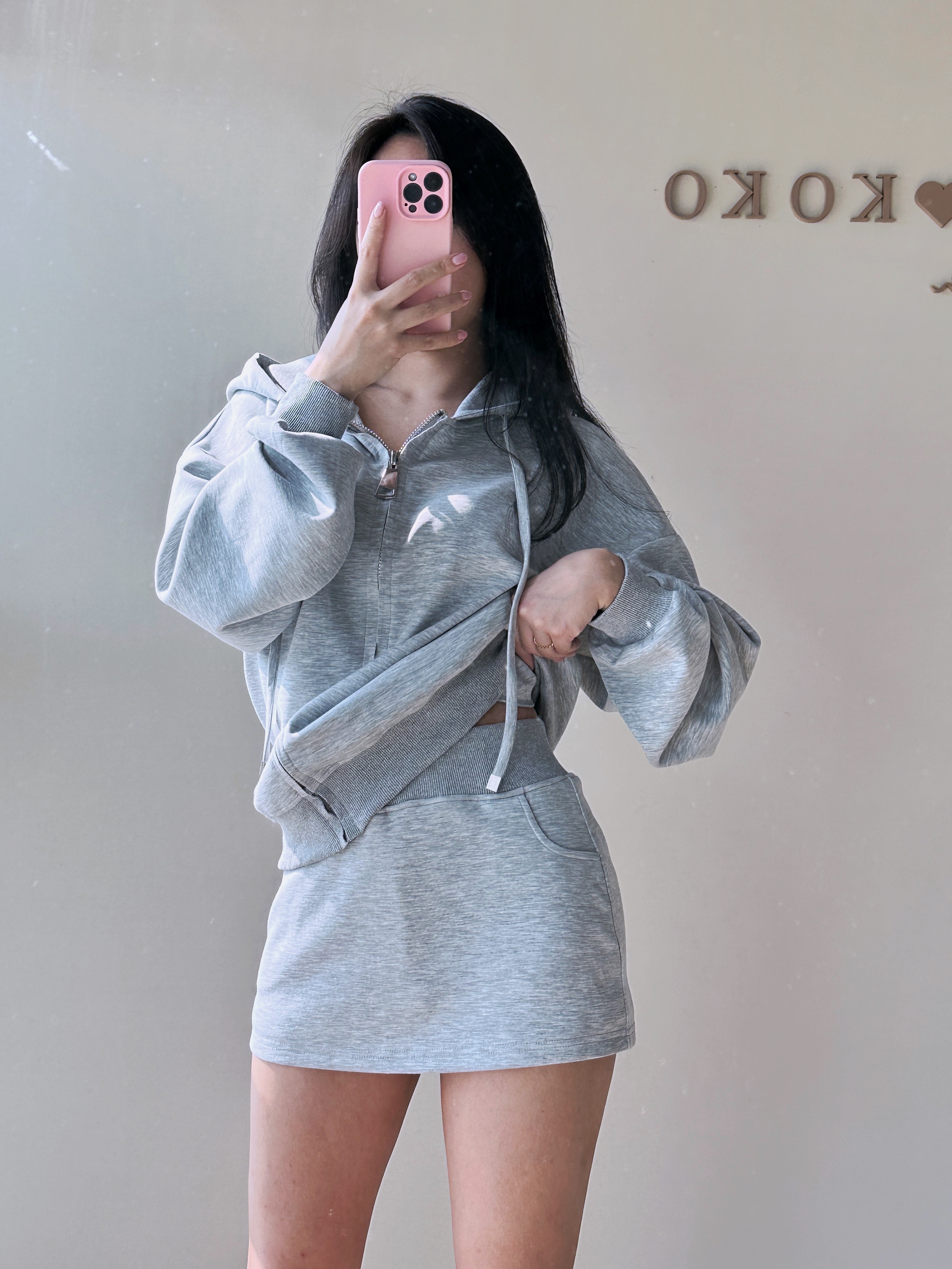 Run across 偶遇 太空棉休閒套裝