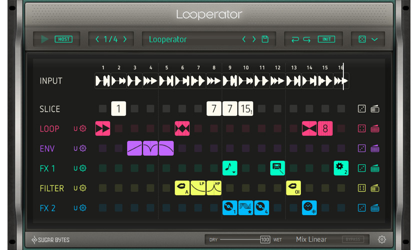 Looperator Plugin Sugar Bytes Looperator 效果器 Plugin (序號下載版)