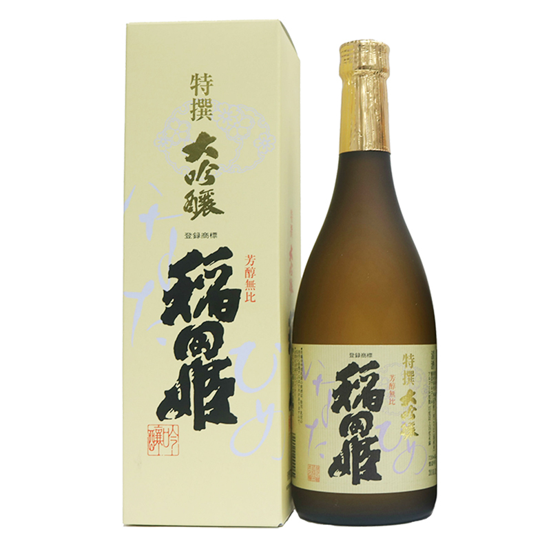 稻田本店 稻田姬 特撰大吟釀 (四割八分) 720ml  **特價商品,不設退貨**