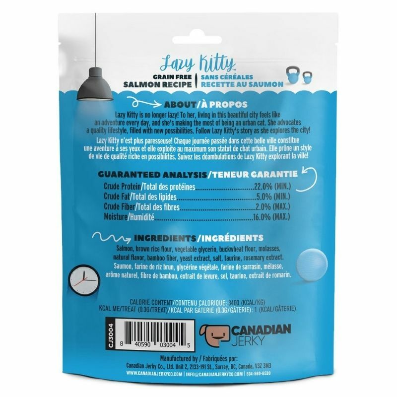 Great Jack's LAZY KITTY 風乾三文魚棒貓小食 3OZ