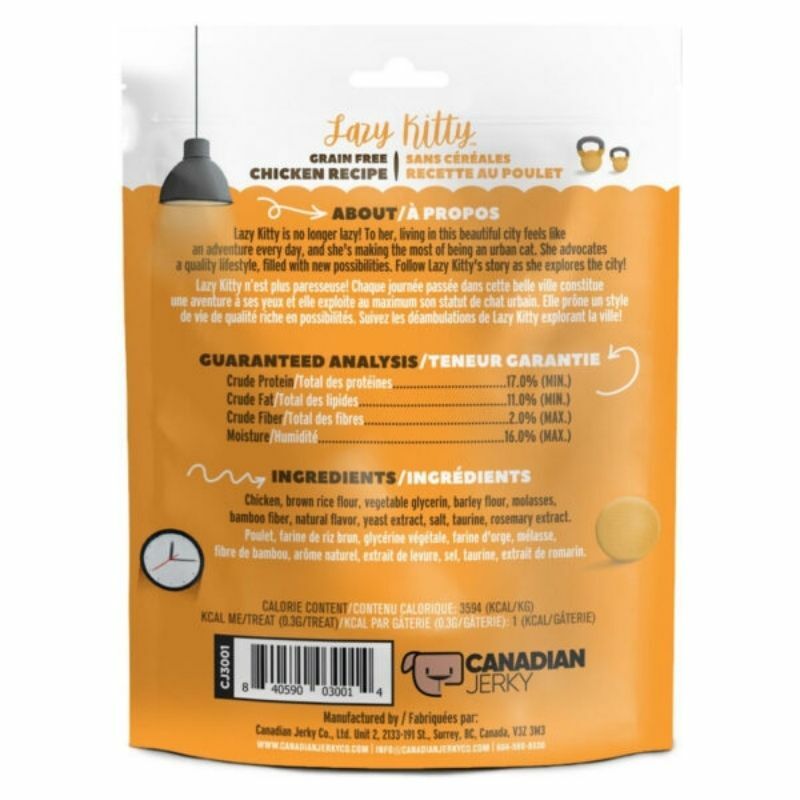 Great Jack's LAZY KITTY 風乾雞肉棒貓小食 3OZ