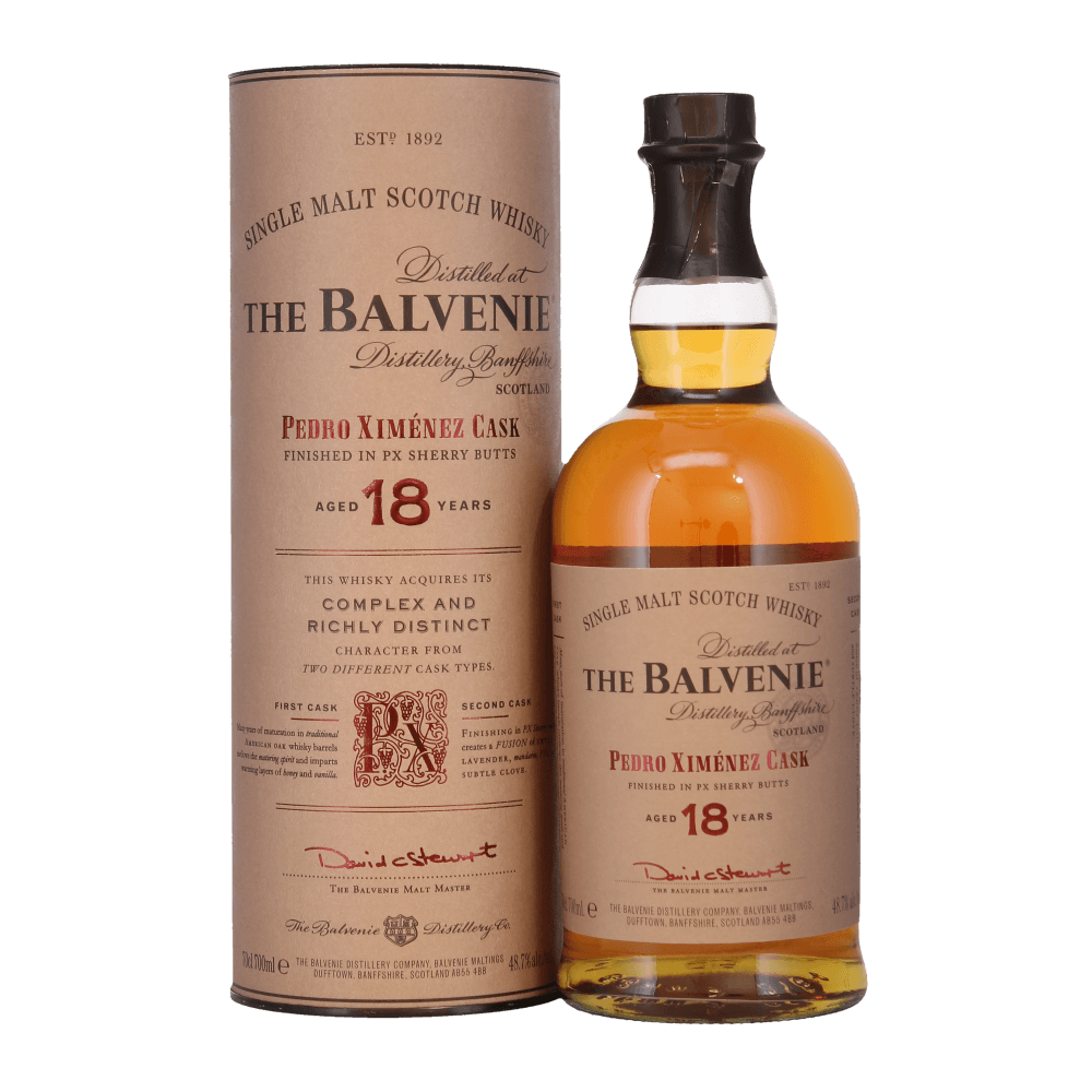 百富18年PX雪莉桶單一純麥威士忌 Balvenie Pedro Ximenez Cask 18 Years Single Malt Whisky