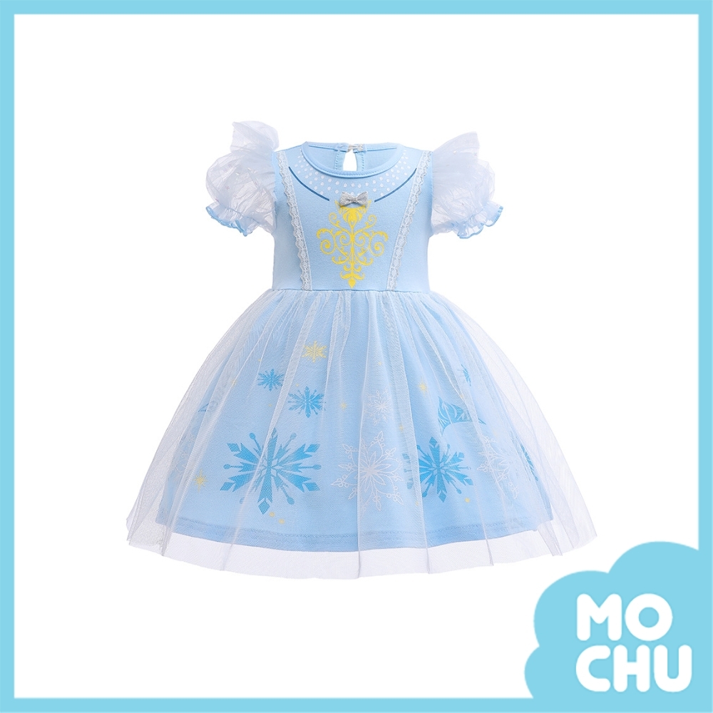 片片雪花公主蓬蓬裙