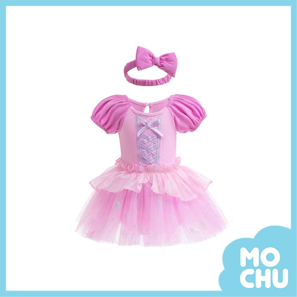 閃亮艾洛公主包屁裙(含髮帶)