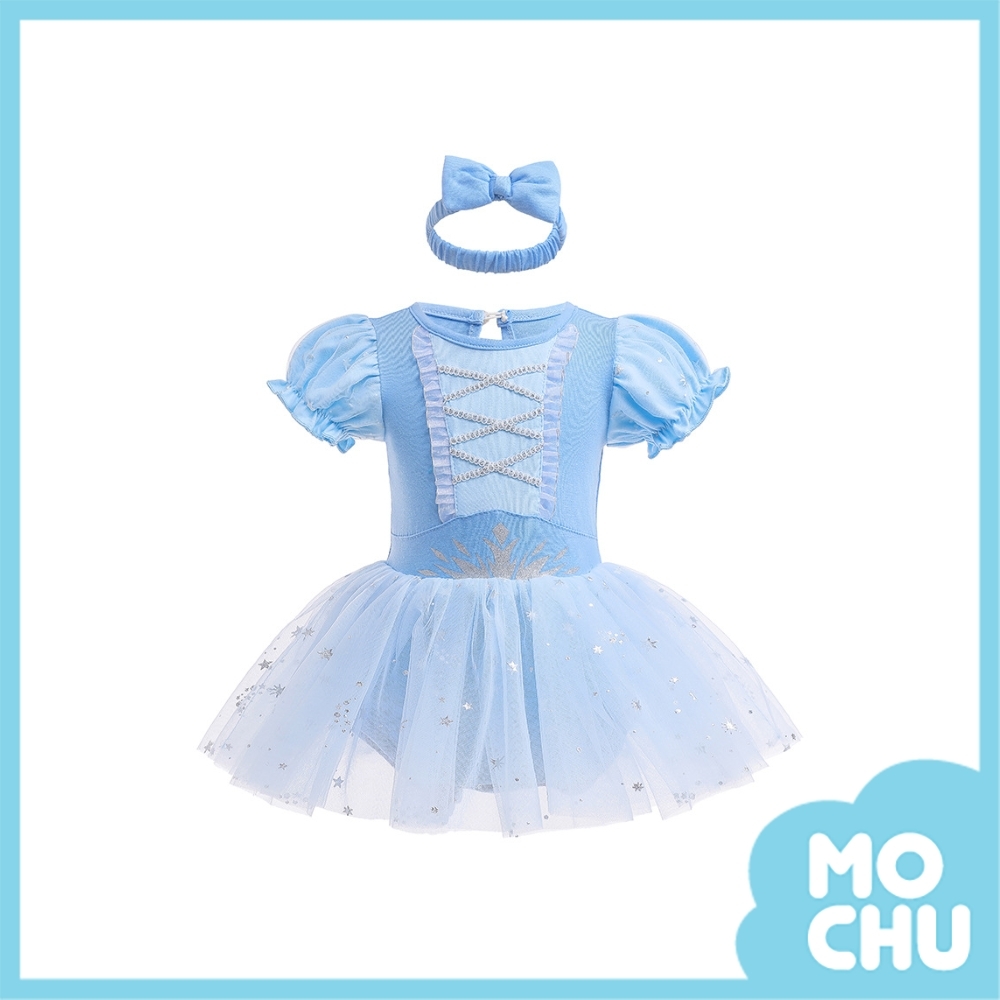 雪花公主包屁裙(含髮帶)