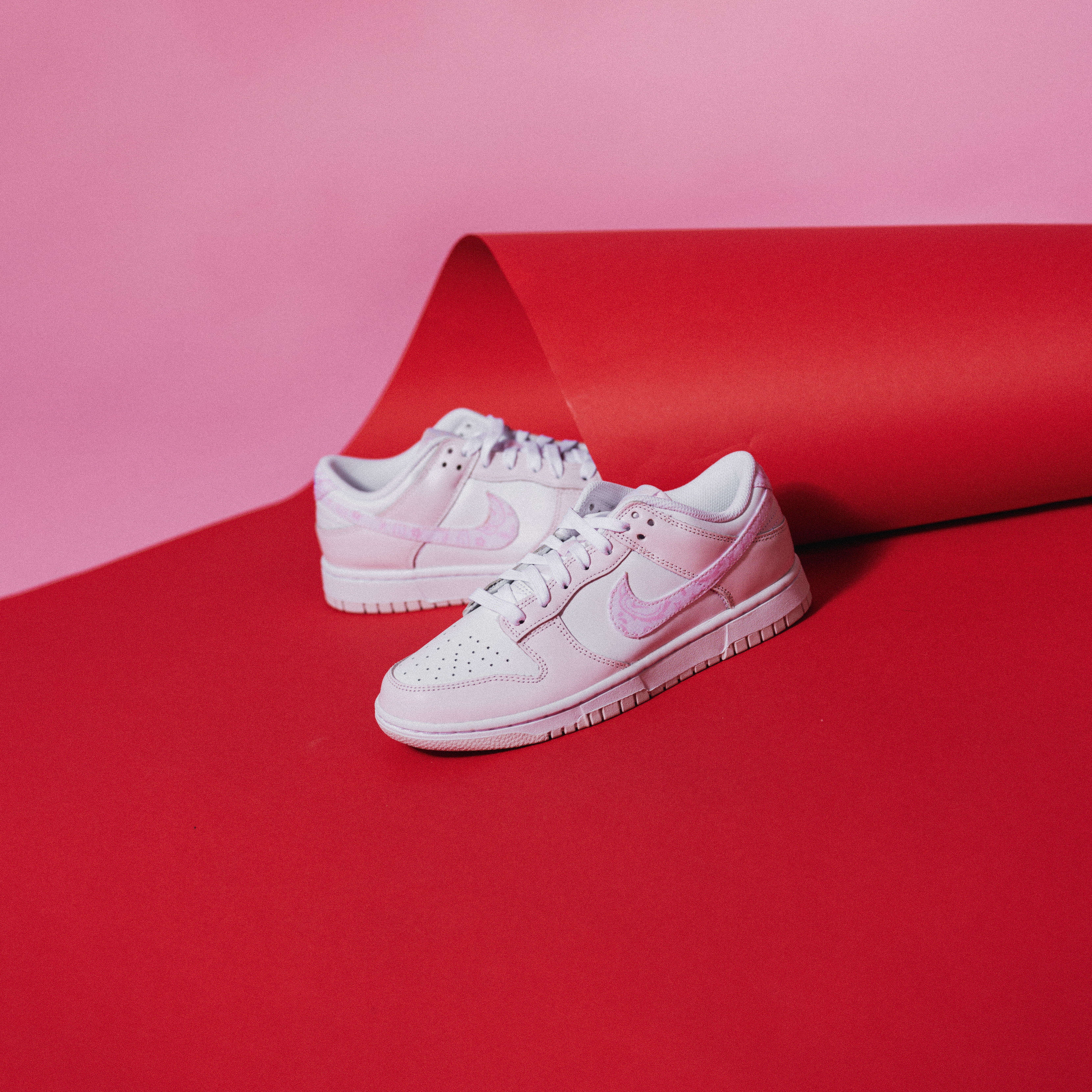 -(D1b)-W NIKE DUNK LOW "PAISLEY PINK" 粉色變形蟲-FD1449 100