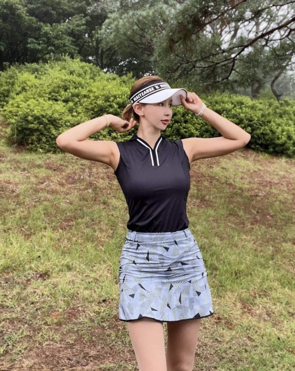 【現貨】正韓時尚Sebastian golf/ 輕薄款荷葉邊裙褲(防風) /網紅熱銷款 #WM112116 #WM112117