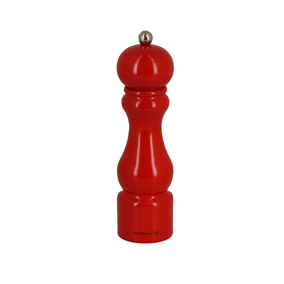 RUMBA l 胡椒＆海鹽通用紅色亮面烤漆研磨罐 20CM