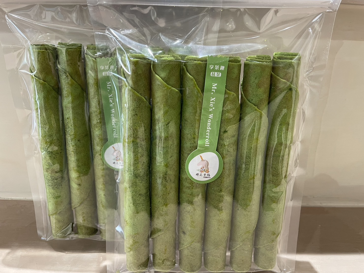 分享袋蛋捲_日本丸久小山園抹茶